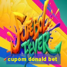 cupom donald bet